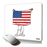 tapis de souris souple drapeau etats unis usa americain football ergonomique coupe du monde NFL bureau foot