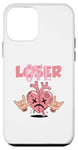 Coque pour iPhone 12 mini Pink Drip Heart Loser Lover