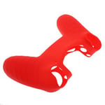 Protecteur souple en Silicone pour Manette PS4 Rouge