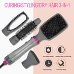 VGR Anion Hot Air Dryer Brush Comb Electric Hair Straightener Curler Comb BLW