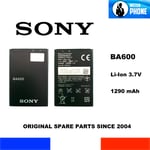 BATTERIE STANDARD REMPLACEMENT BA600 ORIGINAL SONY XPERIA U KUMQUAT ST25 LT16