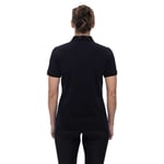 Cube Organic Short Sleeve Polo Black XL Woman