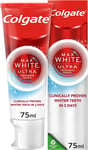 Colgate Max White Ultra Freshness Pearls Teeth Whitening Toothpaste 1x75ml