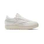 Reebok Femme Club C Double Revenge Sneaker, Chalk/Chalk/Alabaster, 37 EU