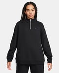 Nike Sportswear Women's Oversized 1/4-Zip Fleece Top