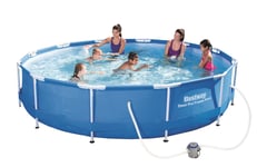 Bestway Steel Pro Max Frame Pool 366 X 76Cm M/Filter Pumpe (2022 Model)