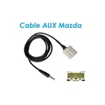 Cable jack auxiliaire mp3 audio autoradio mazda 2, 3, 5, 6, mx-5, cx-7, rx-8 - skyexpert