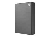 Seagate One Touch Stkz5000404 - Harddisk - 5 Tb - Ekstern (Bærbar) - Usb 3.0 - Romgrå - Med Seagate Rescue Data Recovery