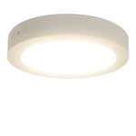 Aigostar Plafonnier LED, 12W equivalent 113W, Plafonnier Chambre Haute Luminosité Lumière Naturelle 4000K, Lampe Plafonnier Applicable à Salle de Bain Salon Cuisine Garage Intérieur Ø17.4cm