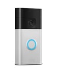 Ring Battery Video Doorbell - Satin Nickel (3Rd Gen)