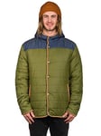 Light Veste Mens pour Homme coldster Technical Outerwear XL Denim Green