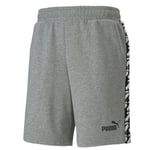 Puma Amplified Shorts 9" Mens Grey Running - Size Medium