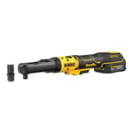 DEWALT Clé à cliquet sans fil DEWALT, 3/8-1/2Z, 18 V / 1,7 Ah