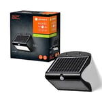 LEDVANCE Endura Butterfly Solar Floodlight, Black, 8W, 850Lm, Motion and Light Sensor, Outdoor Light, Rechargeable Battery, Eco-Friendly, Long Life, Easy to Install, Ip65, 4000K