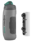 Fidlock Fidlock Fidguard Anti-Bacterial Bottle 600 ml + Bike Base | Magnetisk flaskhållare och vattenflaska | Smoke / Grön