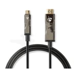 Câble optique USB-C vers HDMI 1.4 - 10 m