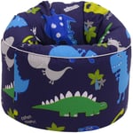 Pouf pour enfants, Pouf d'intérieur et d'extérieur pour salon, Pouf imprimé pour enfants, 45x65 cm Pouf confortable Pouf Chaise de jeux intérieure