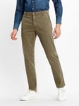 Levi's Levis XX Chino Standard Trousers - Khaki, Green, Size 32, Inside Leg Long, Men