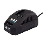 JCB 18V 2.4A Fast Charger compatible with JCB 18V Lithium-ion batteries & JCB 18v Cordless Power Tools, Drill Driver, Combi Drill, Orbital Sander and More, 3 Year Warranty