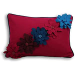 Riva Paoletti Pippa C/Case 35X50 Blue, Laine, Damson/Blau, 35x50cm