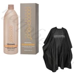 Cocochoco Original Brazilian Keratin Treatment Hair Straightening  1Litre & Cape