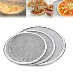 Poêle à Pizza épaissie en aluminium, maille, outil de cuisine, grille à Pizza, raccord d'écran en maille, accessoires de moule de cuisson