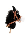 Playwood Wooden Hobby Horse with Sound - Black