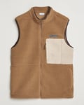 Columbia Mountainside Heavyweight Fleece Vest Delta