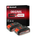 Einhell Double batterie 2,5 Ah TwinPack Power X-Change (Lithium-Ion, 18 V, pour tous les appareils Einhell Power X-Change)