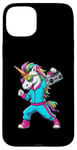 iPhone 15 Plus Unicorn in the 80s with Cassette Recorder Case