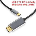 Type-c To Large DP 1.8m Type-C To Display Port Cable   for Monitor/Projector/TV