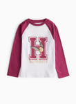 Harry Potter Varsity Raglan Long Sleeve Top 6 years Multi Coloured Years female