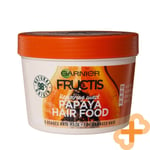 GARNIER Fructis Hair Food Papaye Vegan Restorative Mask for Damaged Hair 390ml