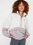 UNDER ARMOUR Womens Training Armoursport Anorak - White, White, Size S, Women