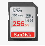 Muistikortti SD Ultra 256GB 150MB/s A1/Class 10/UHS-I