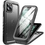 Cozycase for iPhone 11 Pro Max Waterproof Shockproof Case with Screen/Camera Protector - Unbreakable/Heavy Duty/Front and Back Cover【360 Full Body Protective】Underwater Dustproof Antishock Hard Bumper