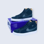 Nike SB Zoom Blazer Mid PRM  Black/Anthracite-White Size UK 6 DV7898 001