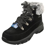 Skechers Trego Snow Worries Waterproof Womens Casual Boots in Black - 6 UK