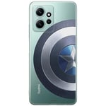 ERT GROUP Coque de téléphone Portable pour Xiaomi REDMI Note 12 4G Original et sous Licence Officielle Marvel Motif Capitan America 006 adapté à la Forme du téléphone Portable, partiel imprimé