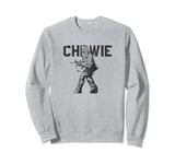 Star Wars Chewbacca Outline With Blaster Sweatshirt