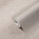 Livingwalls Papier peint intissé mat uni blanc gris 385276 aspect tissu 10,05 x 0,53 m fabriqué en Allemagne