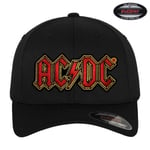 Hybris AC/DC Logo Baseball Cap (S/M,Khaki)