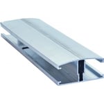 Profil et capot de jonction vissables couverture polycarbonate - MCCOVER - L: 3 m - E: 32 mm - Aluminium