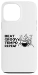 Coque pour iPhone 13 Pro Max Tambour Musique Motivation Rock Artiste