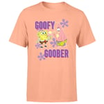 Spongebob Goofy Goober Unisex T-Shirt - Coral - XL - Coral