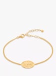 Monica Vinader Talisman Heart Chain Bracelet, Gold