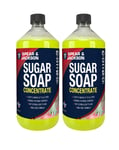 Sugar Soap Concentrate 2 x 1L for the most stubborn stains Spear and Jackson