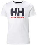 Helly Hansen Junior Unisex HH Logo T-Shirt, 10, White