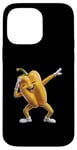 Coque pour iPhone 14 Pro Max Poivron jaune réaliste