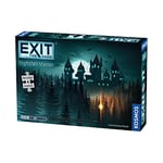 Thames & Kosmos EXIT: Nightfall Manor, Escape Room Game with 4 Jigsaw Puzzles, Family Games for Game Night, Board Games for Adults and Kids, For 1 to 4 Players, Ages 10+